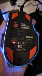 Миша A4Tech Bloody W70 Max RGB Panda White фото від покупців 5