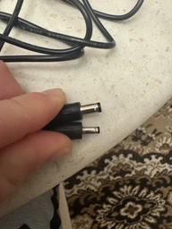 Кабель для роутера от повербанка с преобразователем на 12V, DC 2.1x5.5mm, USB 5V->12V, 1м Черный