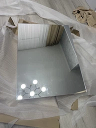 Зеркальный шкаф Мойдодыр Runa Black ЗШ-54 с черным LED-светильником Pion