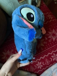 Мягкая игрушка Стич (Stich) дышит, подсветка, поет колыбельные фото от покупателей 1