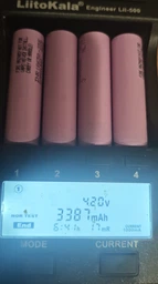 Аккумулятор Samsung 18650 Li-Ion INR18650-35, 3350mAh, 8A, 4.2/3.6/2.5V Pink (YT12402) фото от покупателей 4