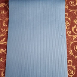 Килимок для йоги EasyFit NBR HIGH-Density 10 мм чорний (йогамат зі спіненого каучуку для фітнесу та пілатесу, мат-каремат спортивний) EF-NK10BK