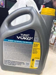Масло YUKO SUPER SYNTHETIC C3 5W-30 SAE API SN/CF 4л канистра фото от покупателей 2