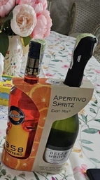 Набор Аперитив Santero Spritz Aperitivo 0.75 л 13% + Вино игристое Belle Grove Macabeo Brut белое брют 0.75 л 11% (1021000176099) фото от покупателей 2