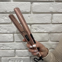 Плойка для волос IPARAH PROFESSIONAL STRAIGHTENER Плойка для локонов, Стайлер для волос, Утюжок для выпрямления волос с температурным контролем 140-230°C 50 Вт Pink фото от покупателей 3