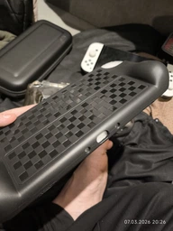 Защитный чехол бампер Honson для Nintendo Switch OLED белый фото от покупателей 1