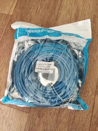 Патч-корд 25м, UTP, Cat.6, RJ45, CU, black Ritar (PCR-CU6/25BL)
