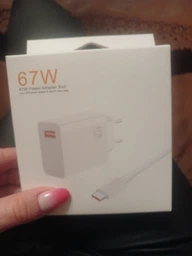 Зарядний пристрій Xiaomi Turbo Charger 67W з кабелем Fast Charger Adapter MDY-12-EH для Redmi Note Poco. Швидке заряджання фото от покупателей 4