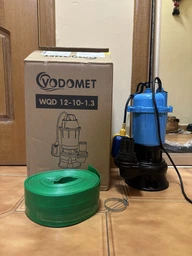 Насос канализационный WQD 12-10-1.3 дренажный фекальный с поплавком для выгребных ям септиков фото от покупателей 9