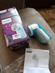 Машинка для стрижки катышков PHILIPS Fabric Shaver GC026/80 Black фото от покупателей 14