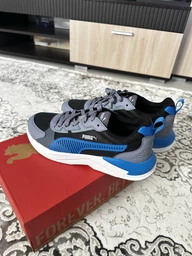 Мужские кроссовки Puma X-Ray 3 40022917 45 (10.5UK) 29.5 см Black/Racing Blue/Gray Sky (4069161624049) фото от покупателей 4