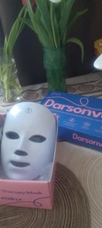 Дарсонваль для волос и насадки LED маска для ухода за лицом в домашних условиях в наборе Электрическая расческа против выпадения волос 5 Универсальных насадки