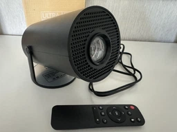 Смарт проектор SMART 4K Projector Ultra HD до 130 дюймов, мини, портативный, HDMI-совместимый, полная поддержка Android и iOS, Bluetooth 5.0, Wi-Fi 6, мультимедийный домашний кинотеатр, черный