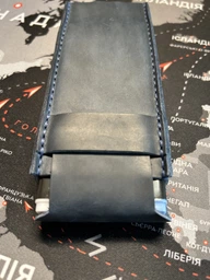 Пенал для ручек из натуральной кожи черный R01-0 фото от покупателей 4