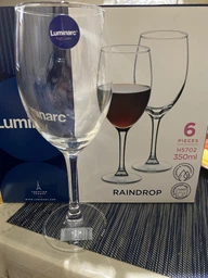 Набор бокалов Luminarc Raindrop 6 х 350 мл (H5702) фото от покупателей 4