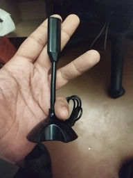 USB-мікрофон VIKEFON для ПК та ноутбука з настільною підставкою чорний