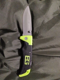 Ніж складаний туристичний без серрейтора Gerber Bear Grylls Scout BG D386 18,5 см