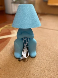 Ночник детский в форме человечка, LED, USB, зеленый фото от покупателей 2