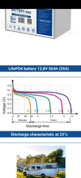 Аккумуляторная батарея Volt Polska LiFePO4 12.8V 50Ah 50A BMS (6AKLI05012) фото от покупателей 2