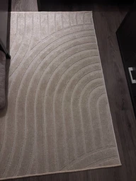 Ковер в скандинавском стиле OKSI 0.8х1.5 м. Бежевый 38025/202 BEIGE
