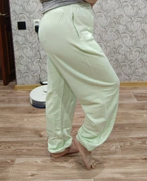 Спортивные штаны женские ROZA 231025 2XL Серо-голубые (4824005720406) фото от покупателей 1
