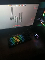 Клавіатура Hator Rockfall 2 Mecha Orange RGB Black (HTK-520) фото від покупців 5