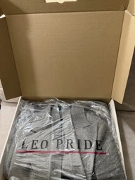 Жіноче пальто подовжене демісезонне в силі оверсайз Неаполь LEO PRIDE 0124 54 Сірий ( LP - 0124/1 T ) фото від покупців 1