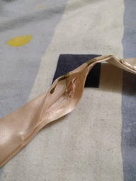 Шовковий халат Golden Flora Champagne S