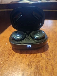 Бездротові спортивні Bluetooth навушники BX17 з кнопками керування та індикатором заряду Рожевий фото від покупців 4
