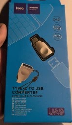 Адаптер Hoco UA9 Type-C OTG adapter Silver фото від покупців 2