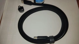 Кабель Vention HDMI M - M, V2.1, 8K 60 Гц, плаский, з обплетенням, 2.0 м (ALKBH)