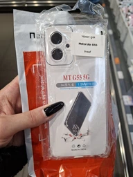 Чохол Fiji Proof Samsung Galaxy A55 5G (A556) прозорий бампер з посиленими бортами Transparent
