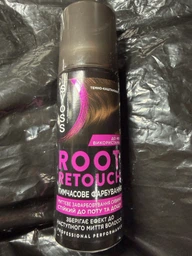 Тонирующий спрей Syoss Root Retoucher для маскировки отросших корней волос и седины Каштановый 120 мл (4015100453652)