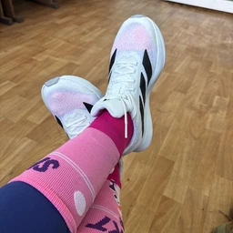 Женские кроссовки для бега Adidas Duramo Sl2 W JQ0604 37.5 (4.5UK) 23 см Ice Purple/Iron Metallic/Glory Grey (4068804870430) фото от покупателей 1