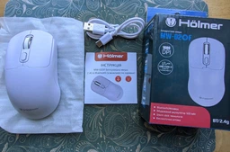 Мышь Holmer MW-02OF Wireless/Bluetooth Purple фото от покупателей 12