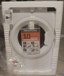 Пральна машина Indesit фронтальна, 6кг, 1000, A+++, 44.6см, дисплей, пара, інвертор, білий фото от покупателей 5