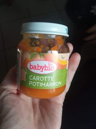Органическое пюре Babybio из моркови, китайской тыквы и форели из 12 месяцев 200 г (3288131500560) фото от покупателей 1