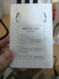 ДБЖ для роутера Mini UPS WGP 301 на 7800 mAh (2000150) фото від покупців 1