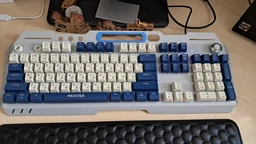 Клавіатура Maxxter KBG-RGB-01-UA ( синій, сірий ) фото от покупателей 4