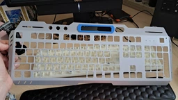 Клавіатура Maxxter KBG-RGB-01-UA ( синій, сірий )