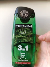 Гель для душа Denim Wild тройная энергия 250 мл (8008970038957)