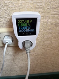 Умный Ватметр Энергомер Intertek S1Wi-Fi Многофункциональный счетчик электроэнергии Розетка Амперметр Энергометр