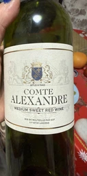 Вино Comte Alexandre червоне напівсолодке 0.75 л 10.5% (3500610103445)