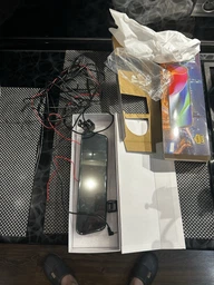 Видеорегистратор зеркало сенсорное с камерой заднего вида DVR Full HD 9.66 дюймов h02
