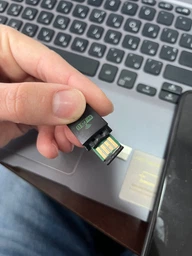 Адаптер Wi-Fi для ПК и ноутбука + Bluetooth вайфай двухдиапазонный 2.4/5 ГГц USB 600Мб/с 2в1 wifi + блютуз беспроводная внешняя сетевая карта в ЮСБ компьютера игровой вай фай модуль фото от покупателей 4