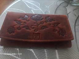 Гаманець шкіряний жіночий Paolo Peruzzi із захистом RFID 17 х 10 х 3 см (T-01-OR) помаранчевий
