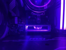 Радіатор охолодження ALSEYE SSD M.2 2280 NVMe aRGB Black фото від покупців 2