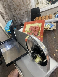Слайсер ломтерезка Sokany SK-446 из нержавеющей стали для дома фото от покупателей 1