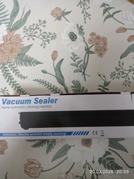 Вакууматор для продуктів машина для вакуумування та зварювання пакетів Vacuum Sealer фото від покупців 2