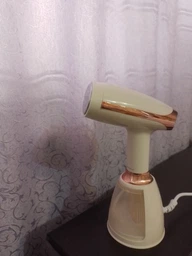 Відпарювач одягу ручний вертикальний KY-003 1500W білий фото від покупців 7